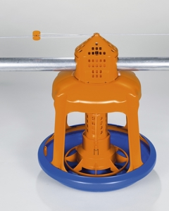 Feed pan cpl Gladiator dia 45 automatic rearing wo/cone